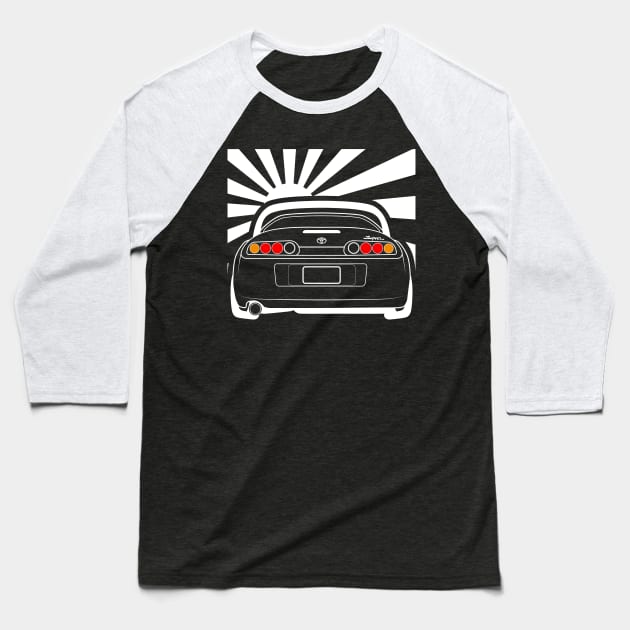 Supra MK4 JDM Baseball T-Shirt by HSDESIGNS